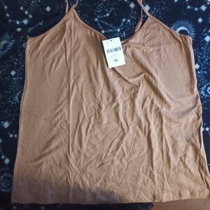 Forever 21 tank top tan